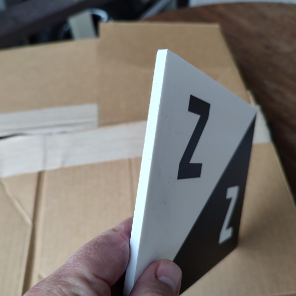 Z Card Sign (6x8in)