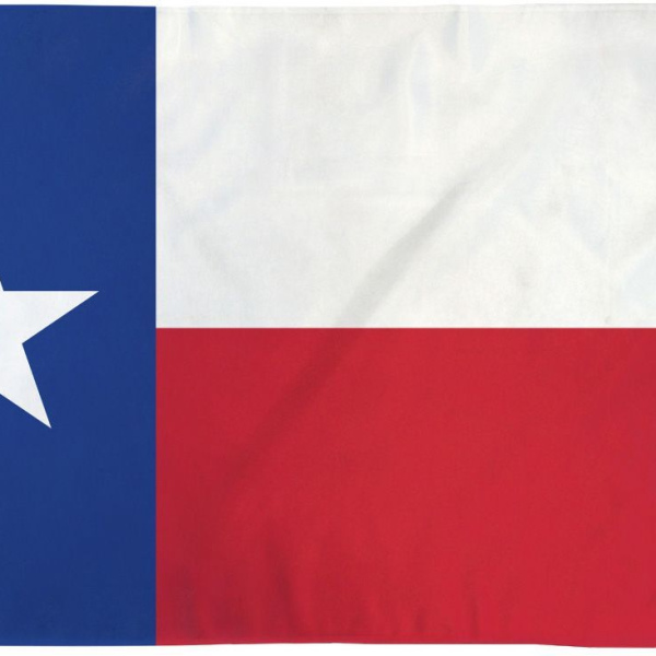 Texas/Civil Replacement Flags Only - (4 Civil flags & 4 Texas flags)